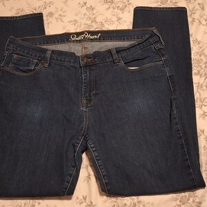 Old Navy Women's Indigo Straight Leg Jeans